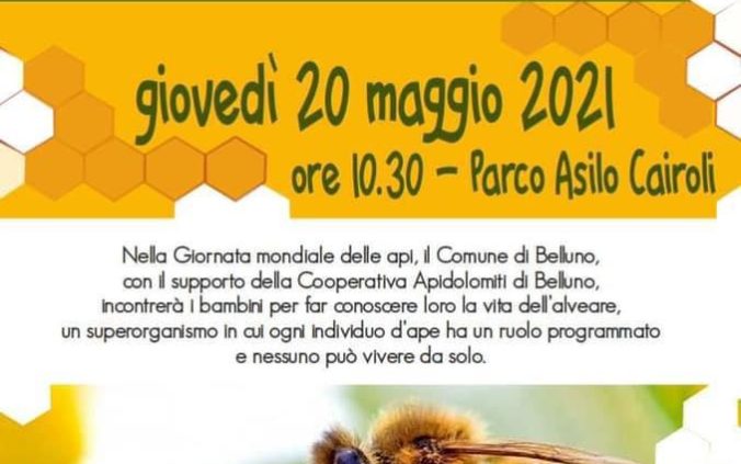 I Bambini incontrano le Api - Belluno 20/05/2021